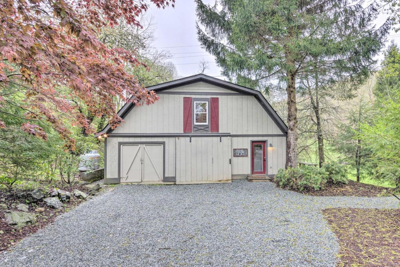 Upscale Rustic Duplex On Stream, Near Blowing Rock Eksteriør billede